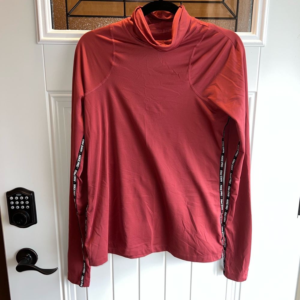 Nike Pro Long Sleeve Turtleneck Drifit Top Size Large